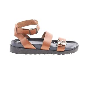 Brown Apepazza Strappy Sandals
